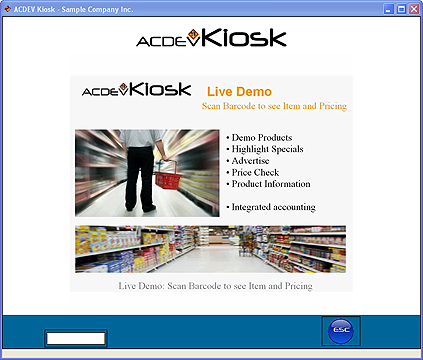 Kiosk ScreenShot 1