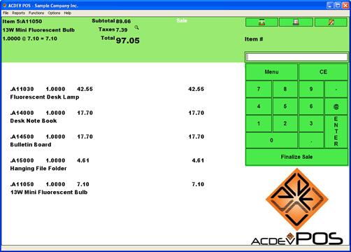 POS ScreenShot 1